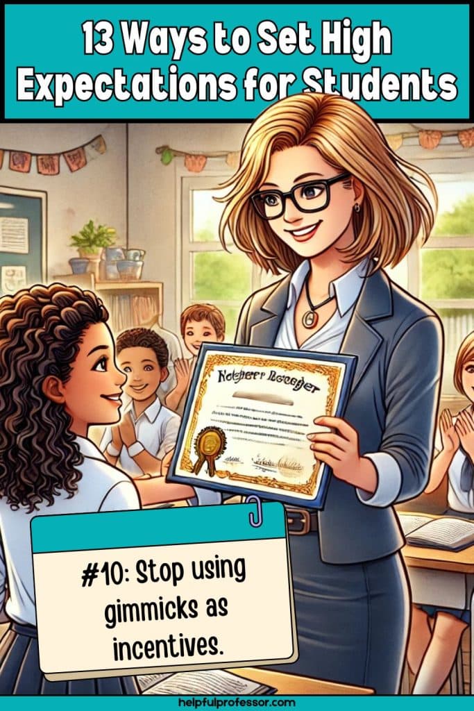 visualization of high expectations