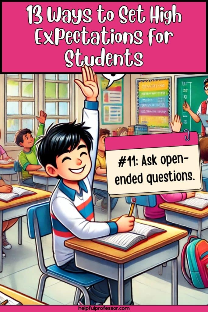 visualization of high expectations