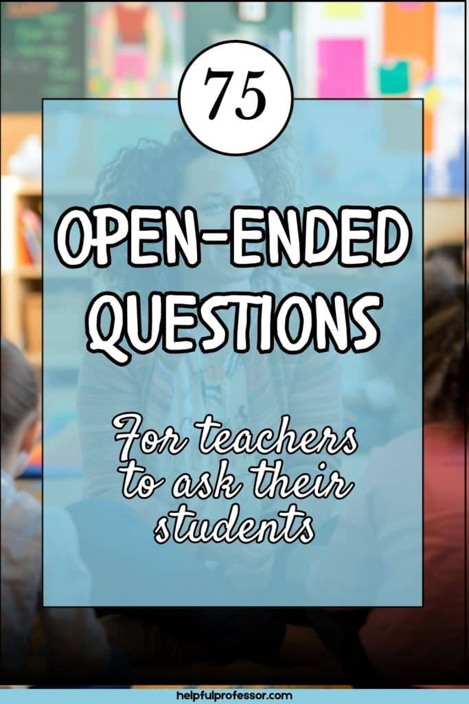75 open-ended questions