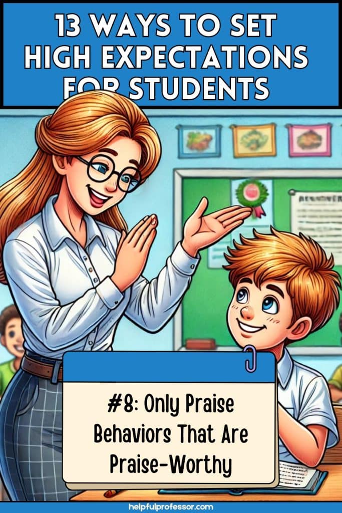 visualization of high expectations