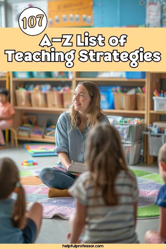 a to z list of teaching strategies