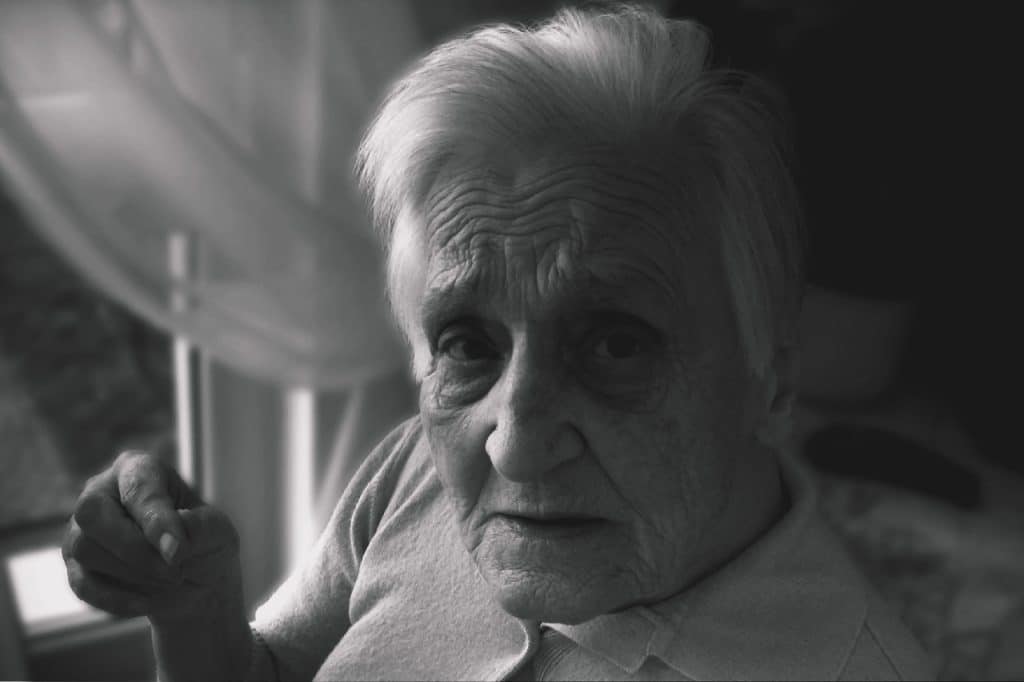 elderly woman