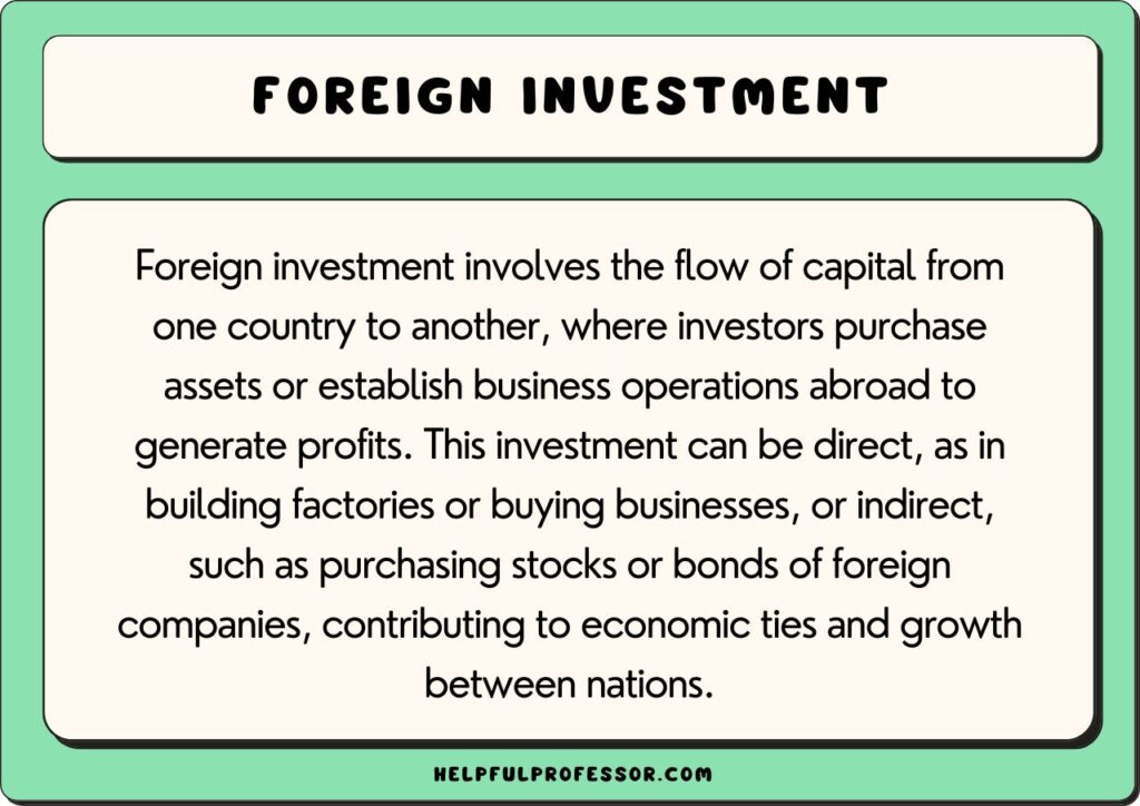 foreign investment definition