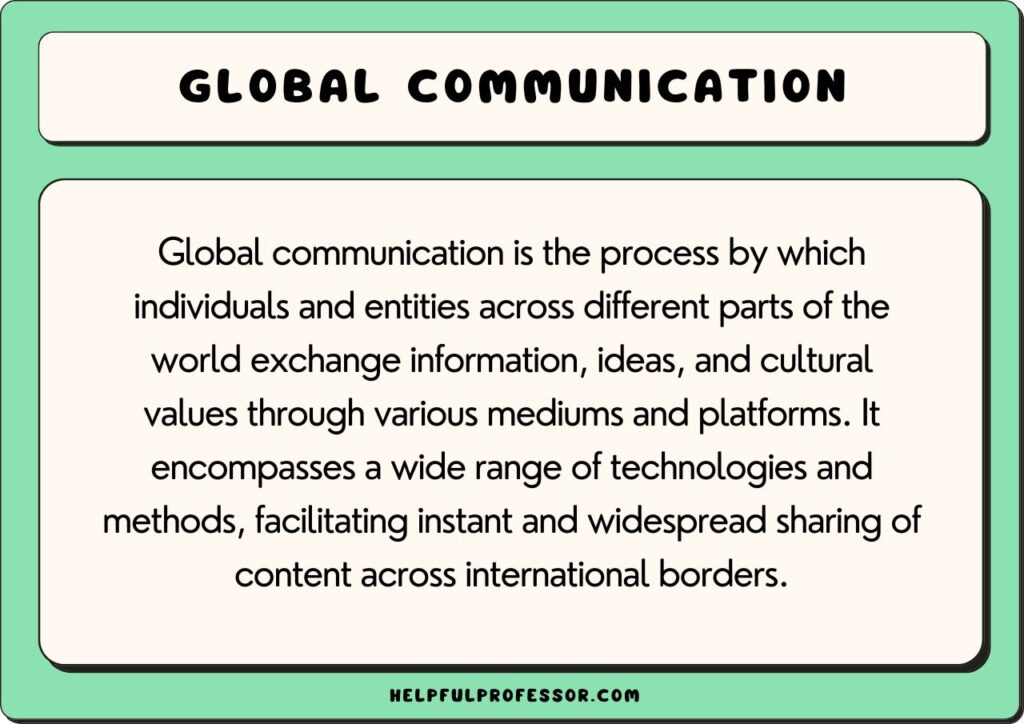 global communication definition