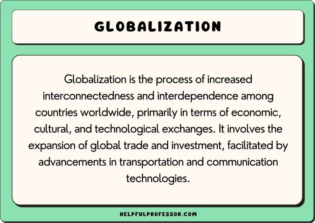 globalization definition