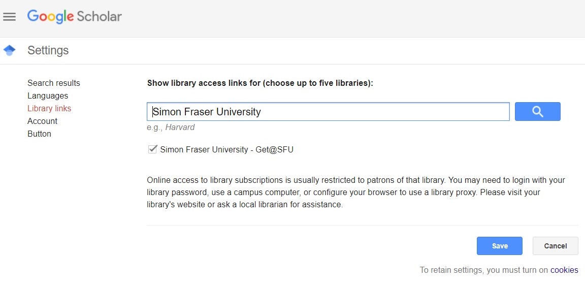 How to use google scholar