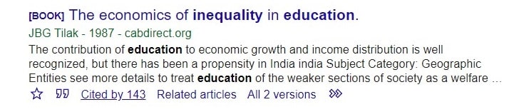 How to use google scholar