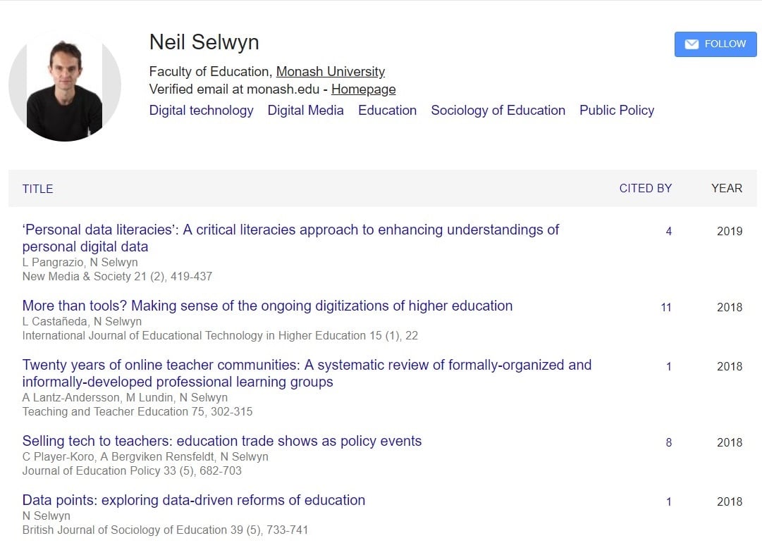 How to use google scholar