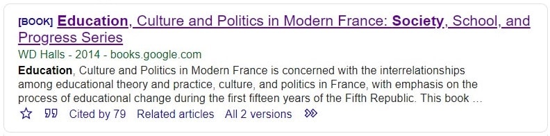 How to use google scholar