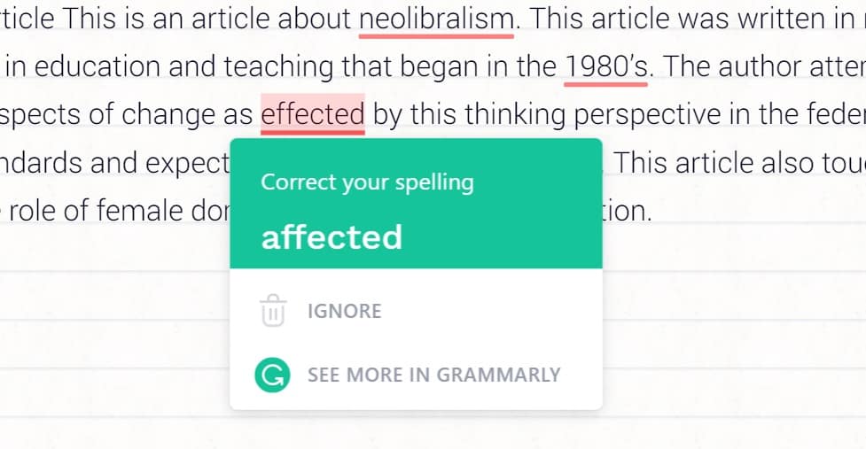 Grammarly Screenshot 01