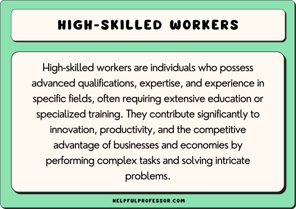high-skilled workers definition