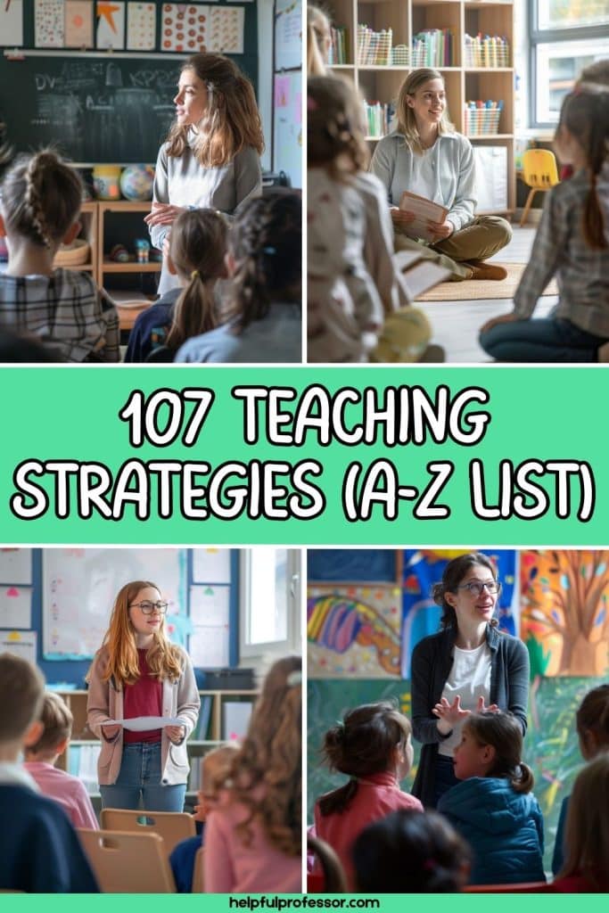 list of teaching strategies