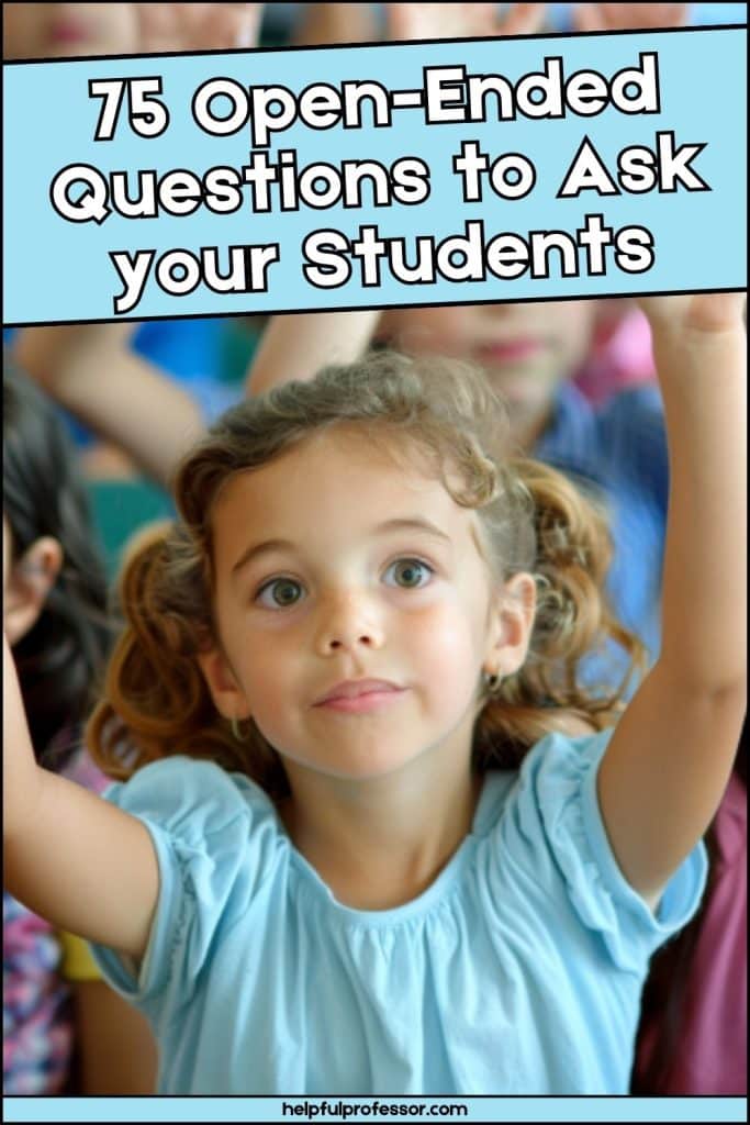 open-ended questions for students