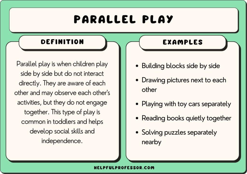 parallel play definition and examples