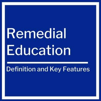remedial education