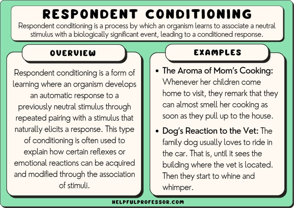 respondent conditioning examples and definition