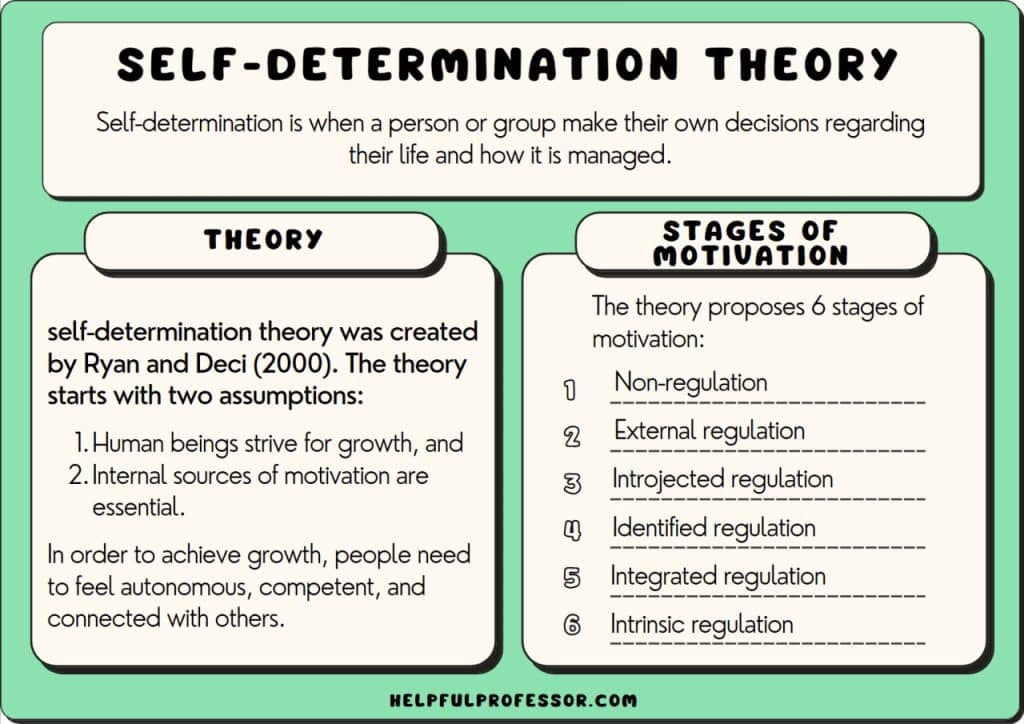 self determination theory definition examples