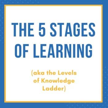 stages of learning