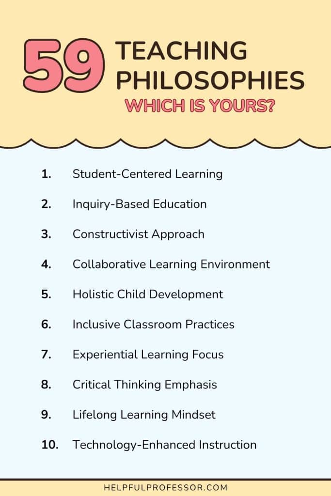 teaching philosophies ideas Pinterest Pin