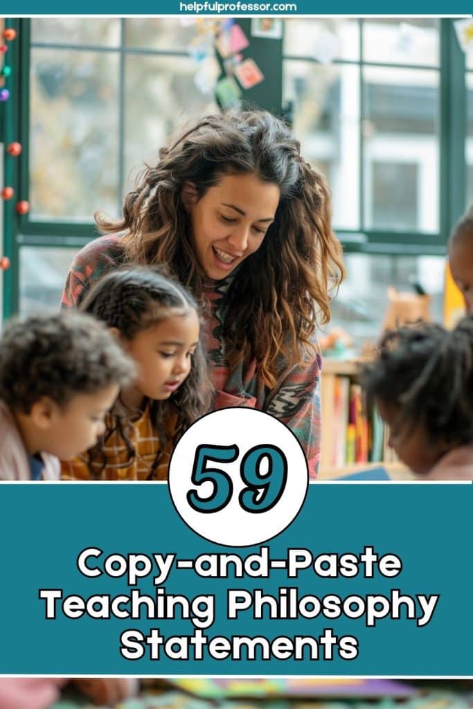 teaching philosophy statements