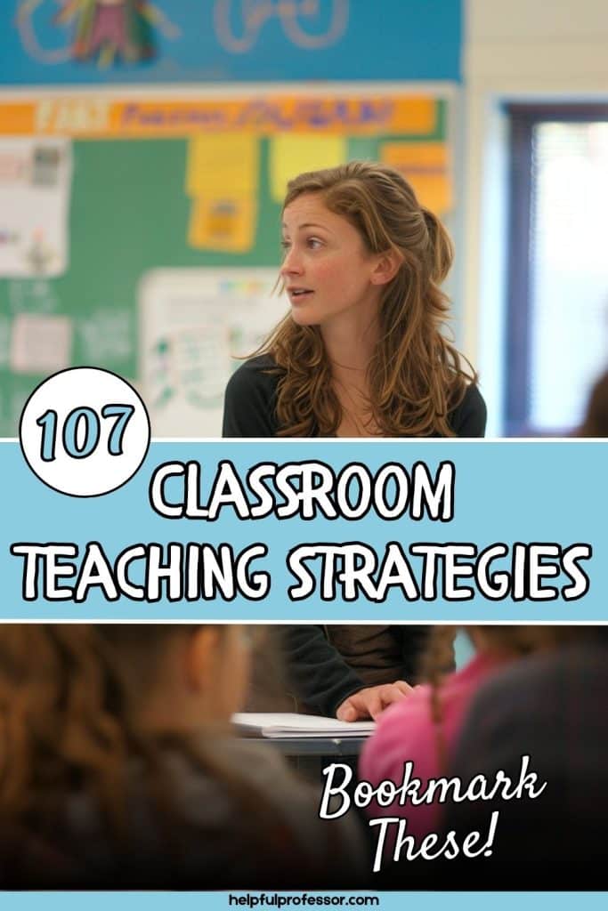 teaching strategies list