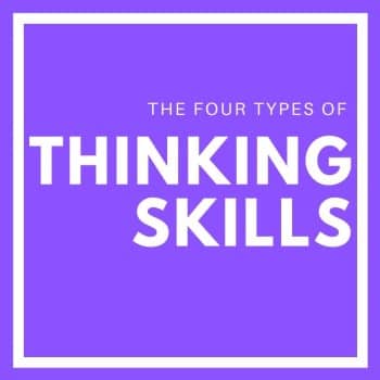 the 4 types of thinking skills