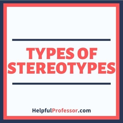 types of stereotypes