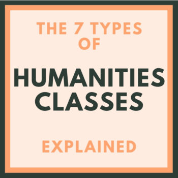 what are considered humanities classes