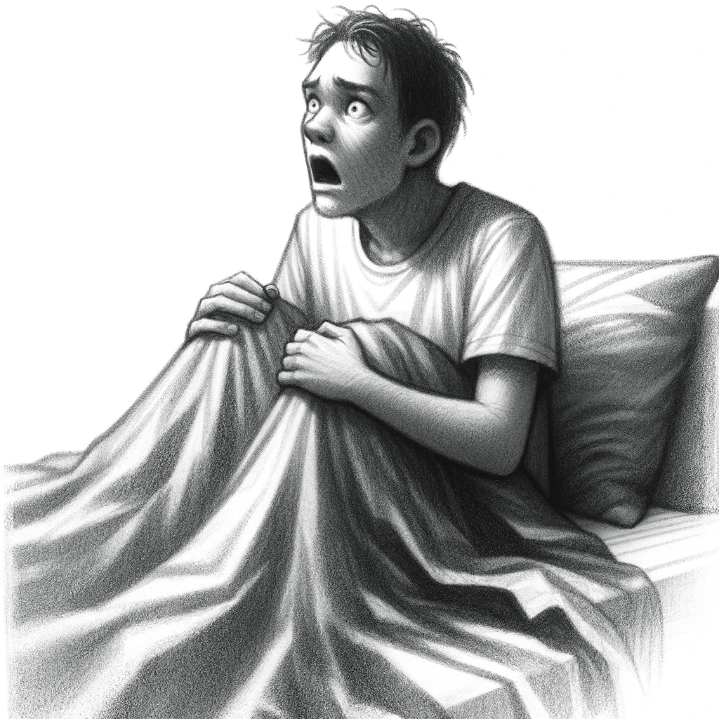 a sketch to illustrate the concept described beside this image