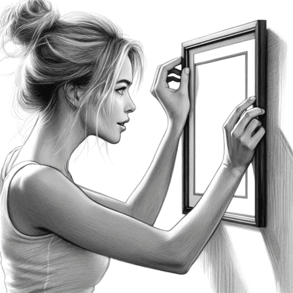 a sketch to illustrate the concept described beside this image