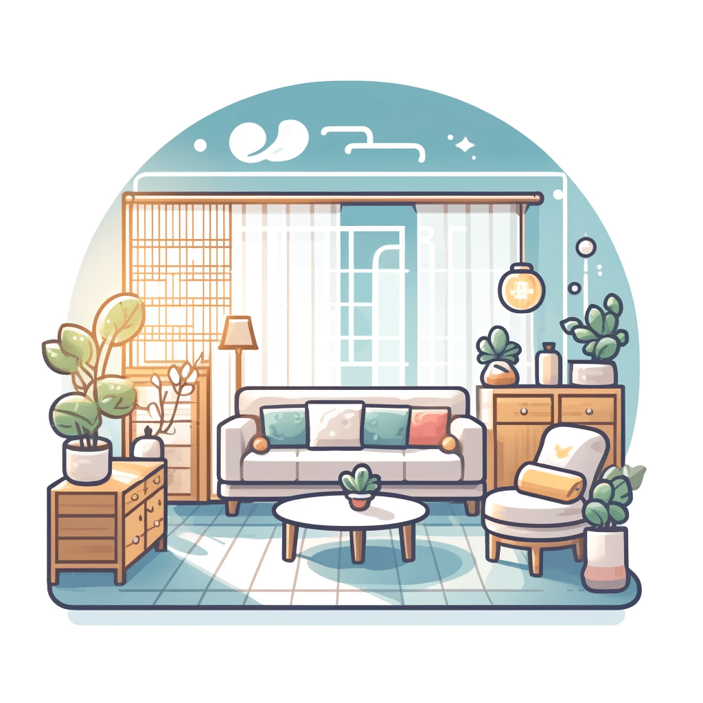 a room with good feng shui