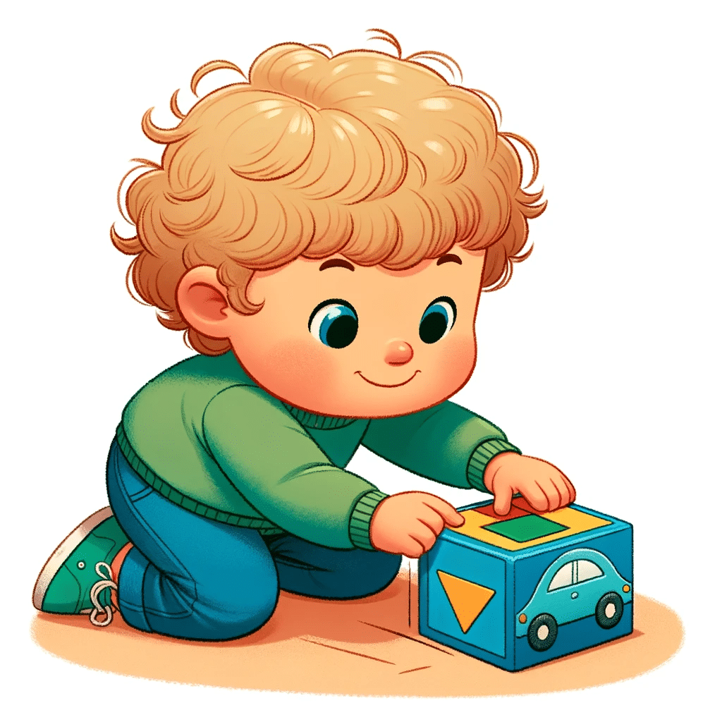 a child engaging in symbolic play