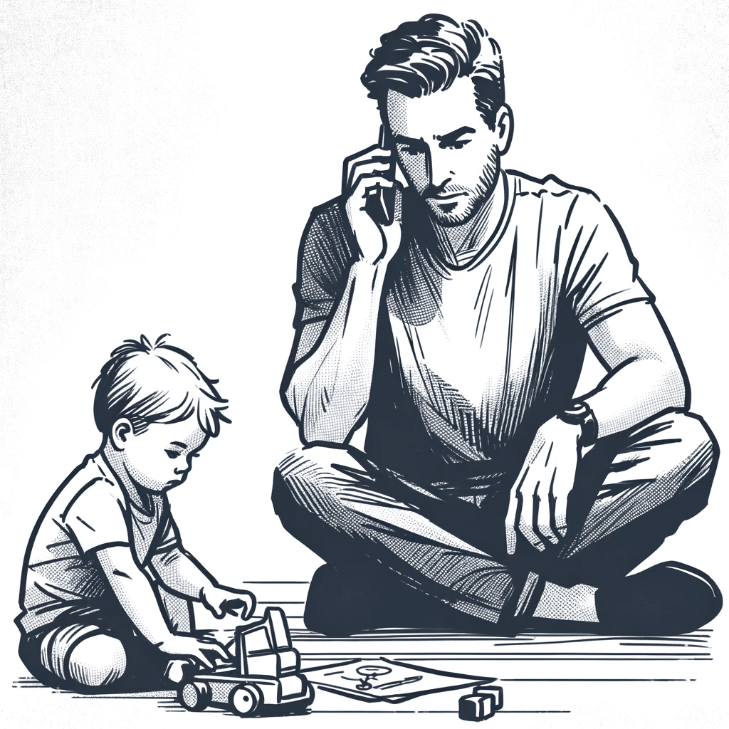 parent observing child play