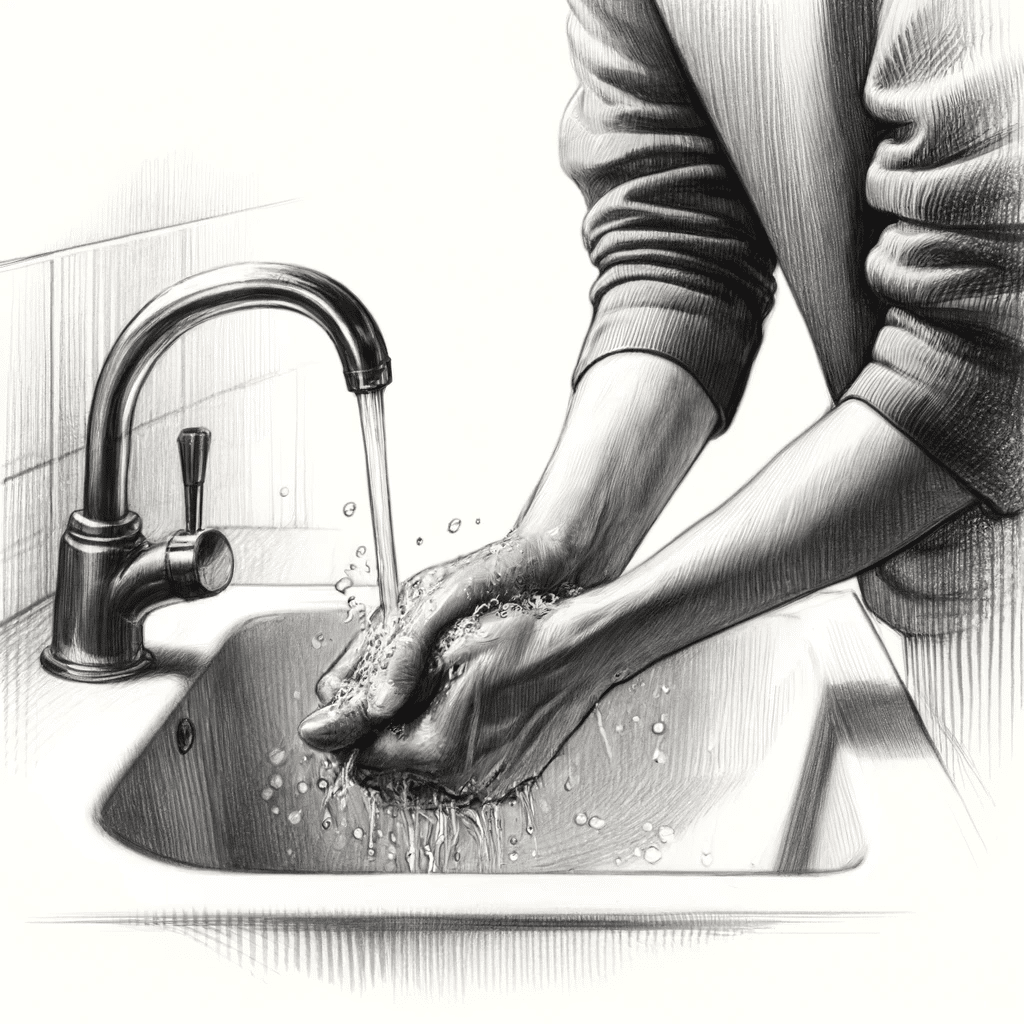 a sketch to illustrate the concept described beside this image