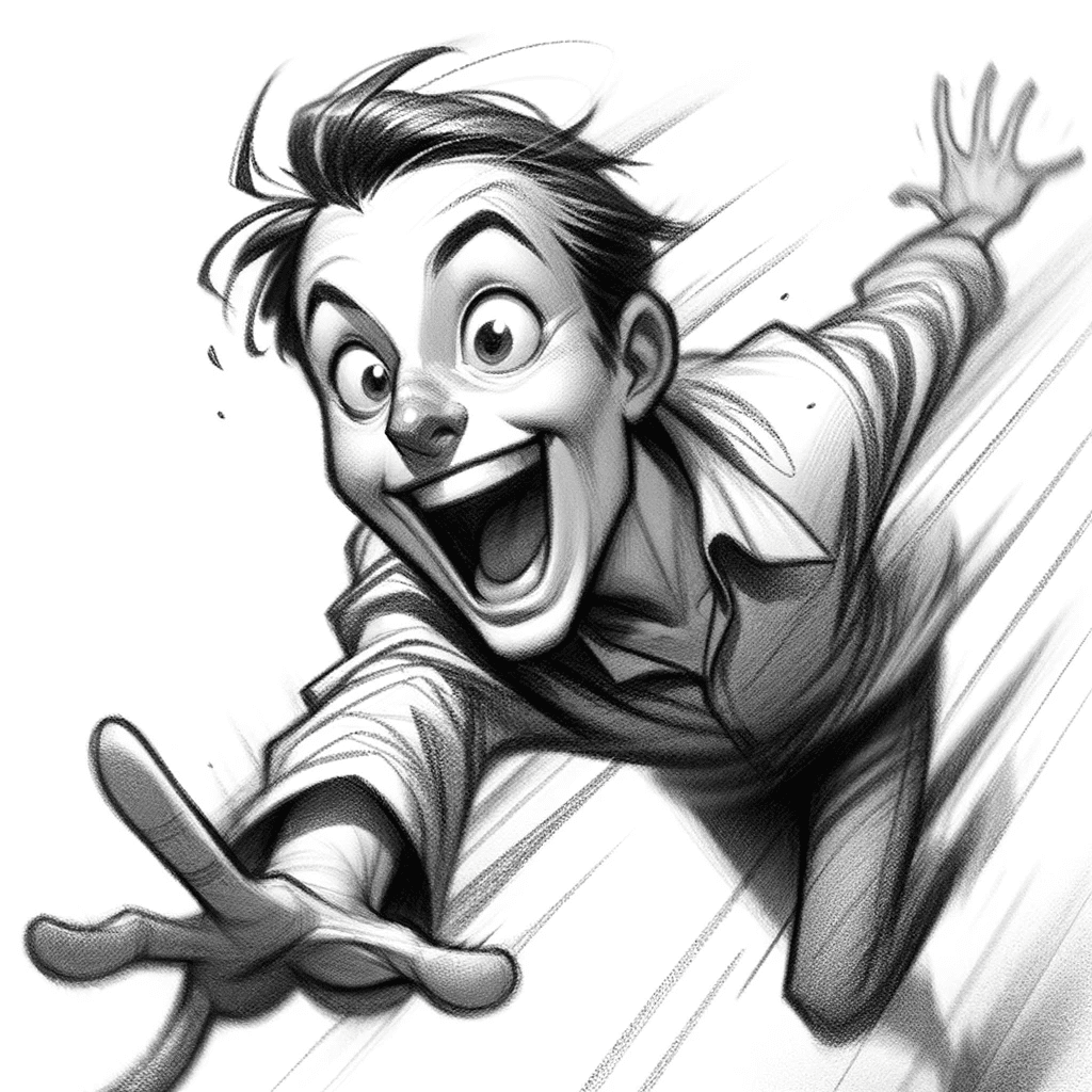 a sketch to illustrate the concept described beside this image