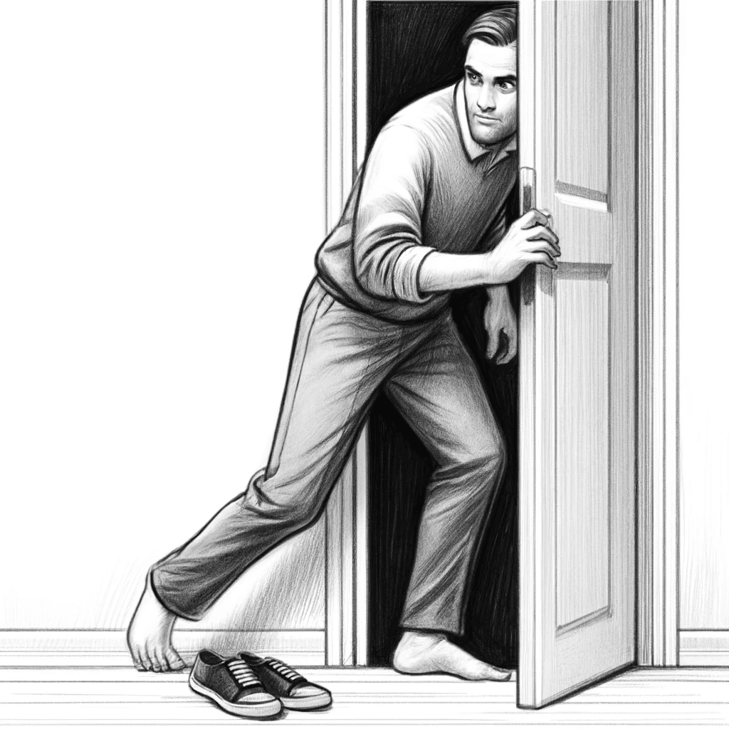 a sketch to illustrate the concept described beside this image