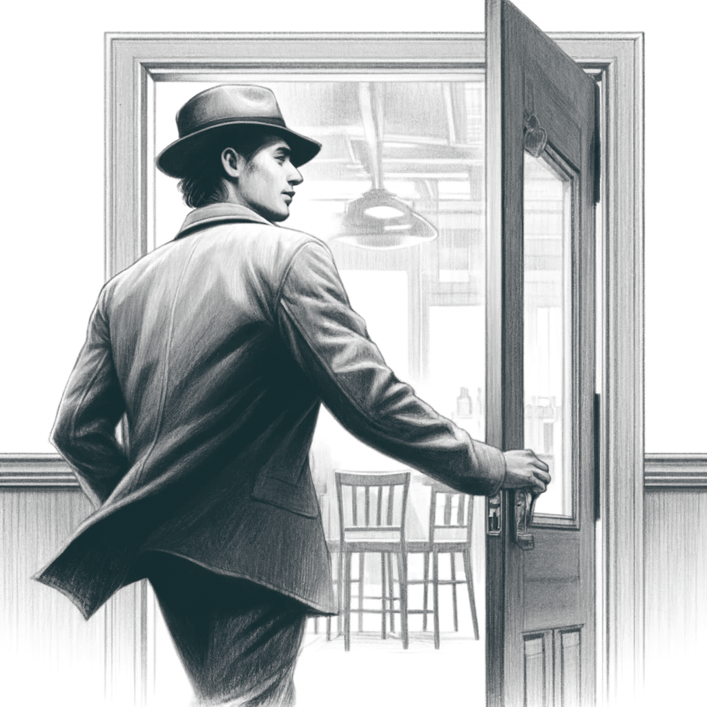 a sketch to illustrate the concept described beside this image