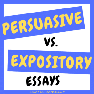 What's the difference between argumentative and expository essays?