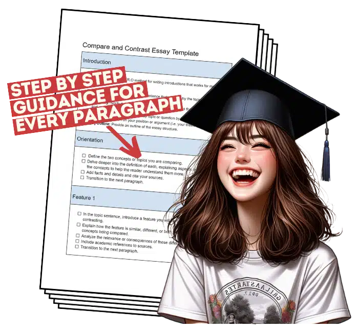 compare and contrast essay pack promotional image